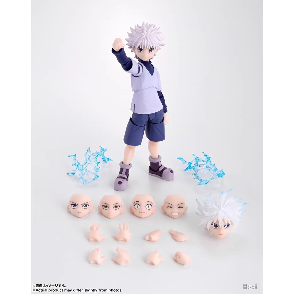 Bandai SHF Hunter x Hunter Killua Zoldyck Posable Figure