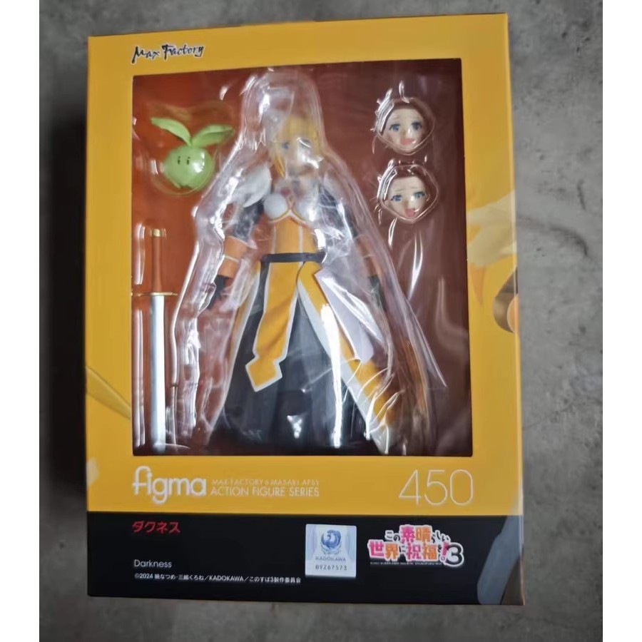 Figma 450 Darkness พร้อม figma Bonus มีจํานวนจํากัดอย่างเป็นทางการ#450 Konosuba - Gods Blessing on T