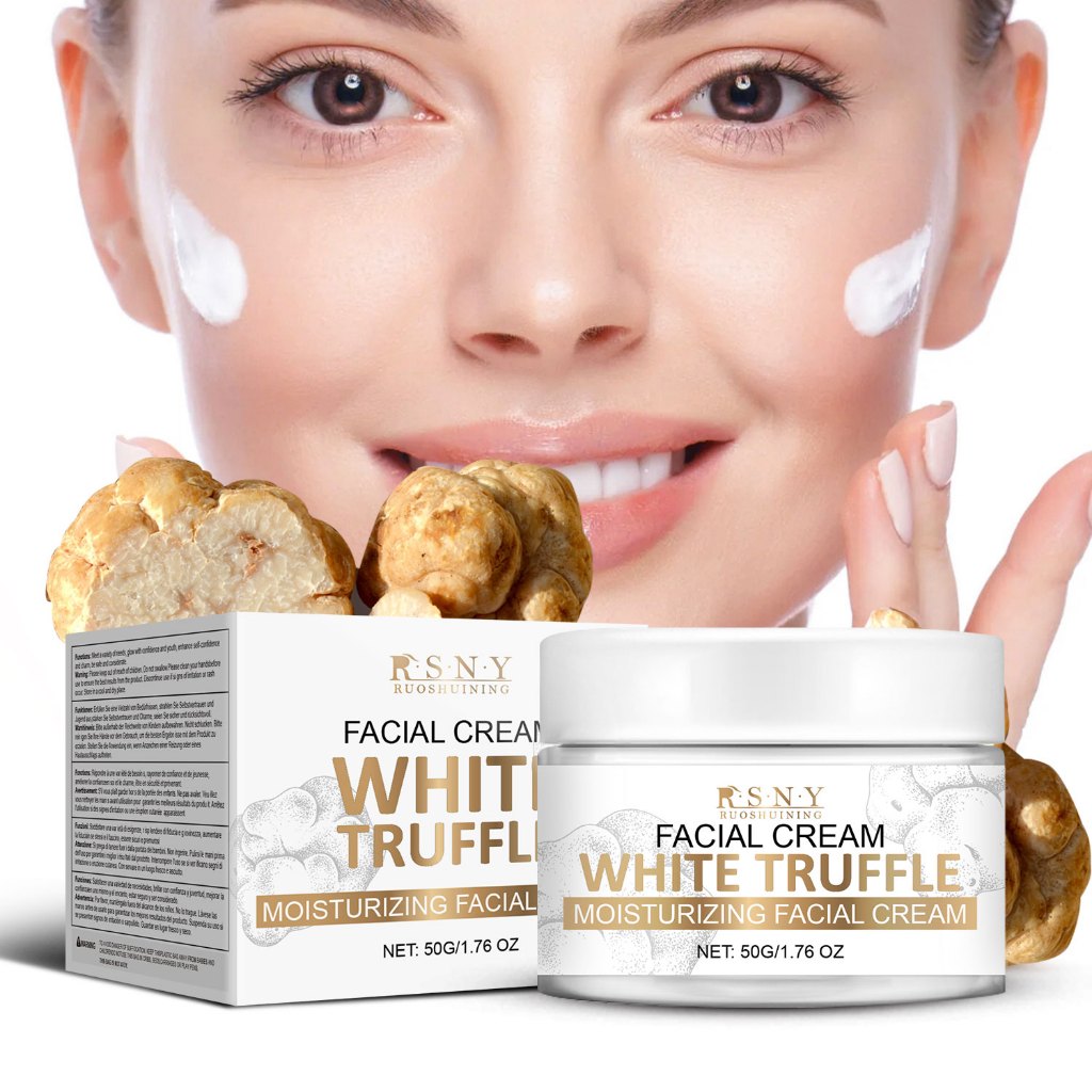 RSNY WHITE TRUFFLE MOISTURIZING FACE CREAM TRIPLE VITAMIN CDE+HYALURONIC ACID INSTANT MOISTURIZING M