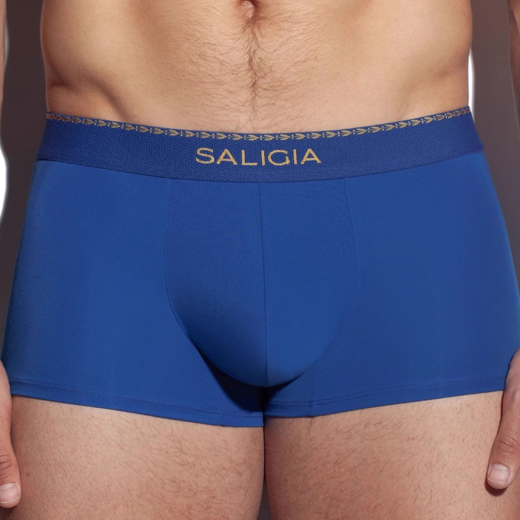 SALIGIA | กางเกงชั้นในชายสุดเซ็กซี่ GREEK LAUREL TURNK 120S Luxe Modal Nylon Blend MEN TRUNKS