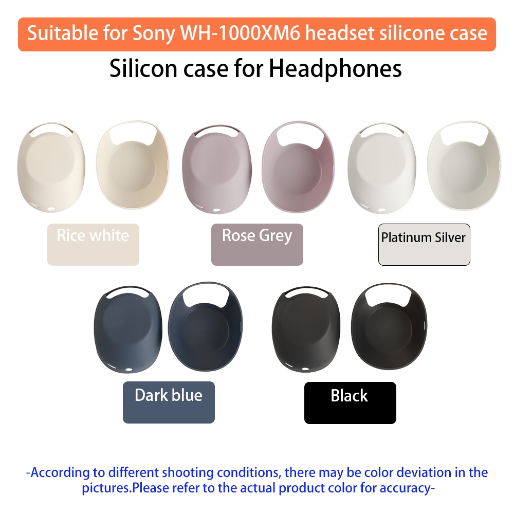 สําหรับเคสป้องกันหูฟังแบบติดศีรษะ Sony WH-1000XM6 | ฝาครอบซิลิโคนอ่อนนุ่มระดับพรีเมียม สวมใส่ง่าย ราคา ถูกที่สุด ดีลบีเคเค แกลเลอรีภาพที่ 5
