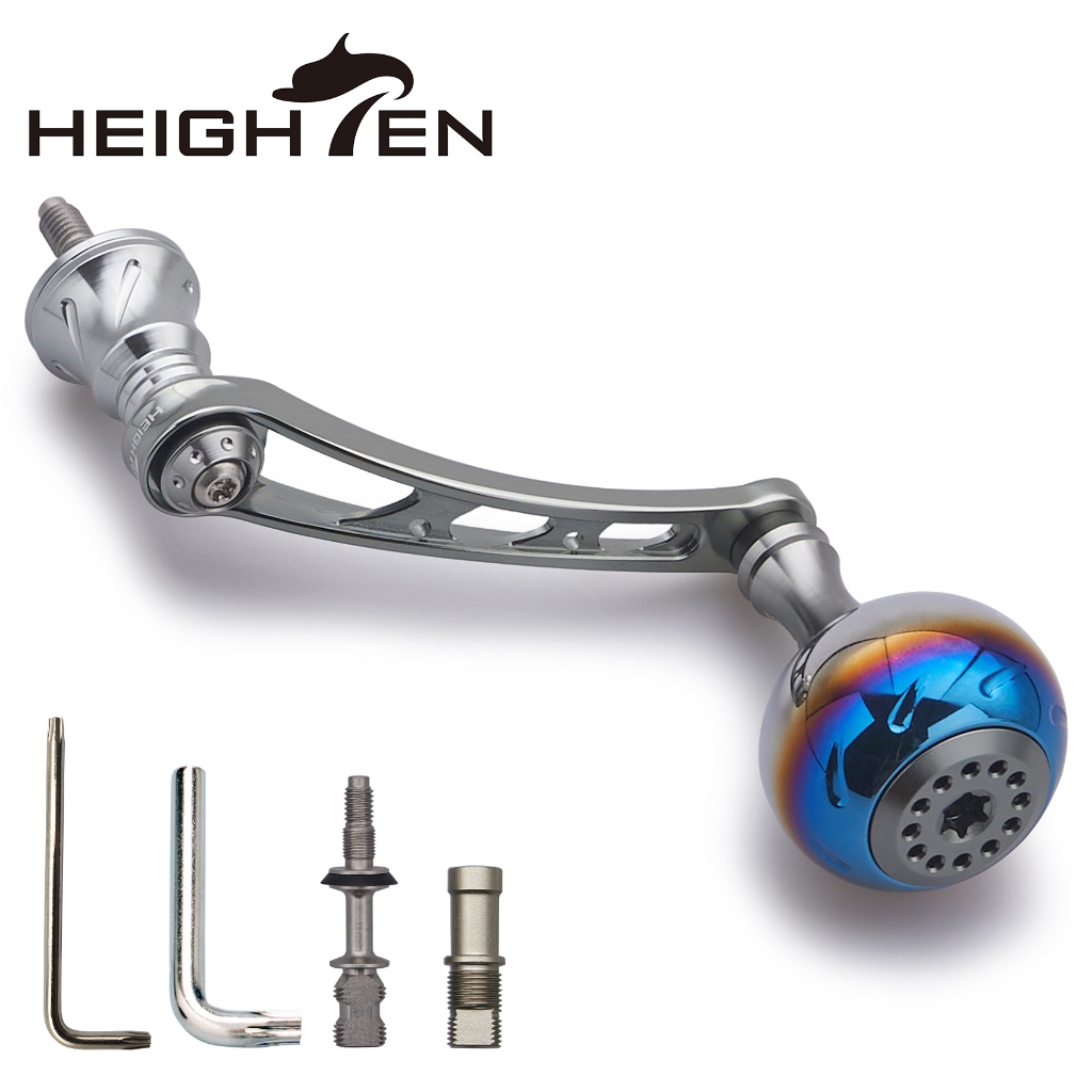 HEIGHTEN 56 มม.REEL Handle 30 มม.สําหรับ Shimano Vanford Stradic Daiwa Exceler Luvias Spinning ตกปลา Reel