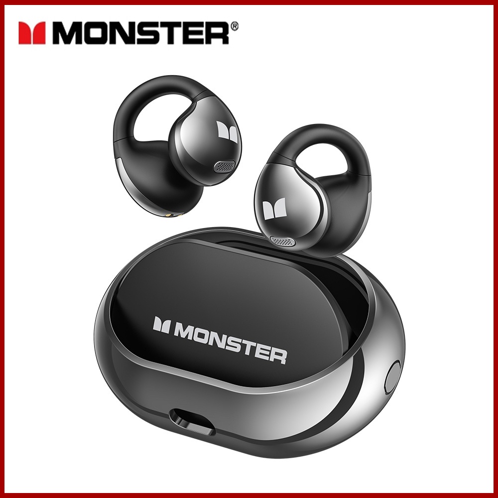 Monster AC600 หูฟังบลูทูธไร้สาย บลูทูธ 5.4 ลดเสียงรบกวนการโทร AI เบสหนักแน่น IPX5 การหน่วงเกมต่ํา