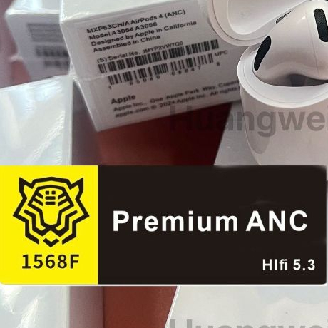 2025Tiger 1568F HIFI 5.3 TYPE-c Gen 4 ANC จริงพรีเมี่ยม Gen4 Pro 2 Rename GPS หูฟังไร้สายบลูทูธ TWS 