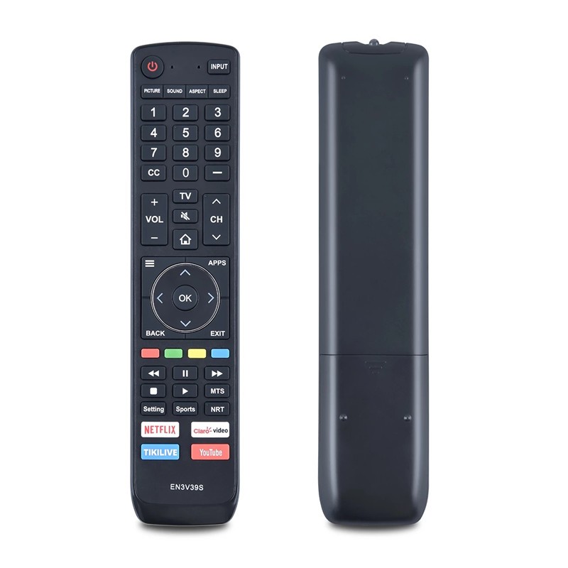 รีโมทคอนโทรล EN3V39S ใหม่เหมาะสําหรับ Hisense 4K สมาร์ททีวี LC-50Q7030U LC-55Q7030U LC-43Q7000U LC-4