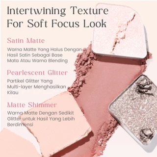 FOCALLURE พาเลตต์อายแชโดว์ เม็ดสีสูง เกลี่ยง่าย ติดทนนาน ไม่เหนียวเหนอะหนะ ชุ่มชื้น