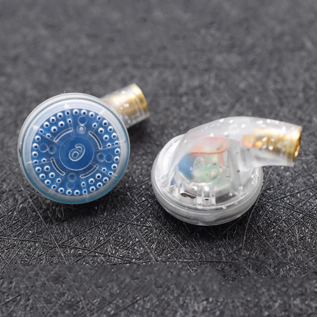 FENGRU JZ32 Diy PET Blue Diamond ไดอะแฟรมหูฟัง 32ohm 300ohm ความต้านทานสูงหูฟังหัวแบน