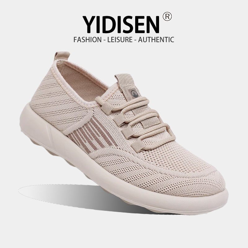 YIDISEN สดชื่นทุกแมตช์!รองเท้ากีฬาลําลองตาข่ายสวมใส่ทุกวันเหมาะสําหรับเอเชียตะวันออกเฉียงใต้ขายร้อน