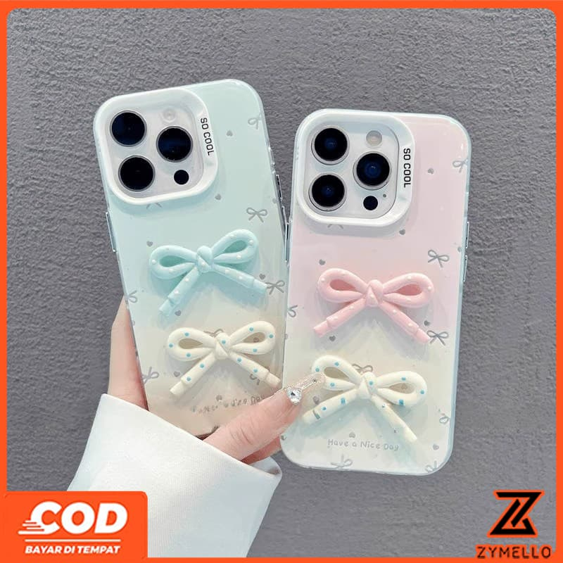 สําหรับ OPPO Reno 15F Reno 14F Reno 14 PRO Reno 13F Reno12 F Reno11 F Reno 10 Reno 8T Reno 8Z Reno 7Z Reno8 Simple gradient bow อุปกรณ์เสริมกันกระแทก TPU โทรศัพท์มือถือกรณี