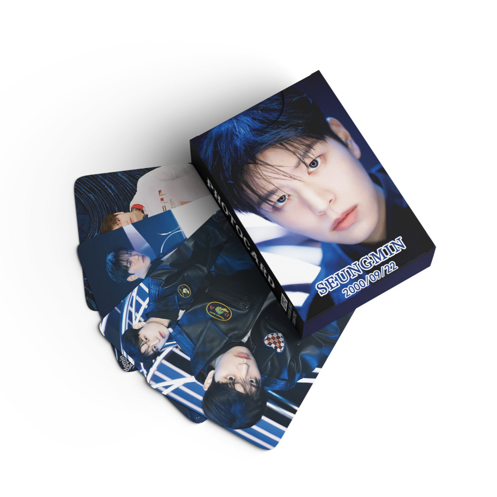 127 Stray Kids Seungmin การ์ด Stray Kids คอนเสิร์ต dominATE อัลบั้มการ์ด Seungmin Kim Seungmin การ์ด