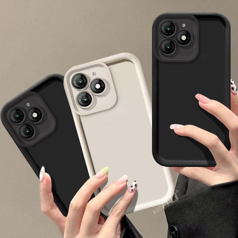 Hot สําหรับ ITEL A70 A80 A90 A6610L กันกระแทกซิลิโคนนุ่มฝาหลัง