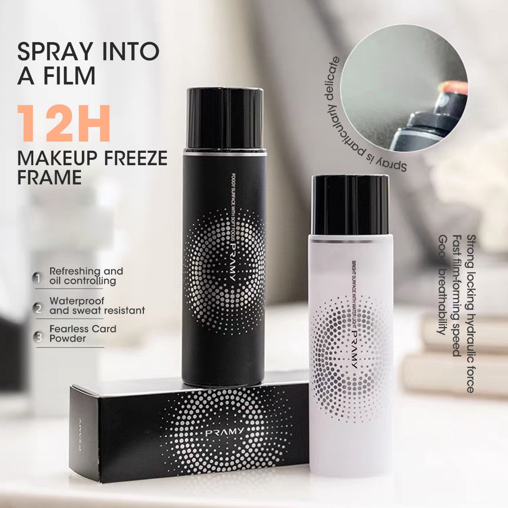 Pramy Make Up Setting Spray 100ml / Oil Control Water Proof Sweatproof / Moisture Makeup Spray