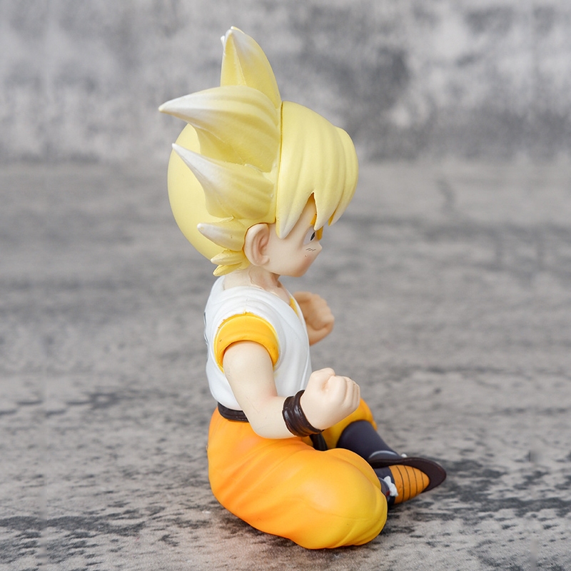 11 ซม.Dragon Ball Z Son Goku ในวัยเด็กนั่งตําแหน่งอะนิเมะรูปรูปปั้นแฟนคอลเลกชันเดสก์ท็อปตกแต่งเครื่องประดับของเล่นของขวัญ ราคา ถูกที่สุด ดีลบีเคเค แกลเลอรีภาพที่ 5