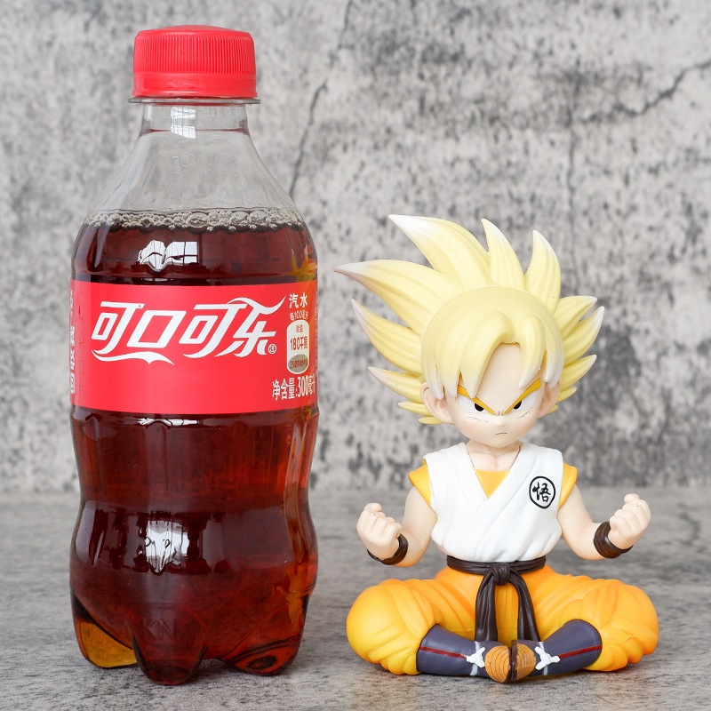 11 ซม.Dragon Ball Z Son Goku ในวัยเด็กนั่งตําแหน่งอะนิเมะรูปรูปปั้นแฟนคอลเลกชันเดสก์ท็อปตกแต่งเครื่องประดับของเล่นของขวัญ ราคา ถูกที่สุด ดีลบีเคเค แกลเลอรีภาพที่ 7