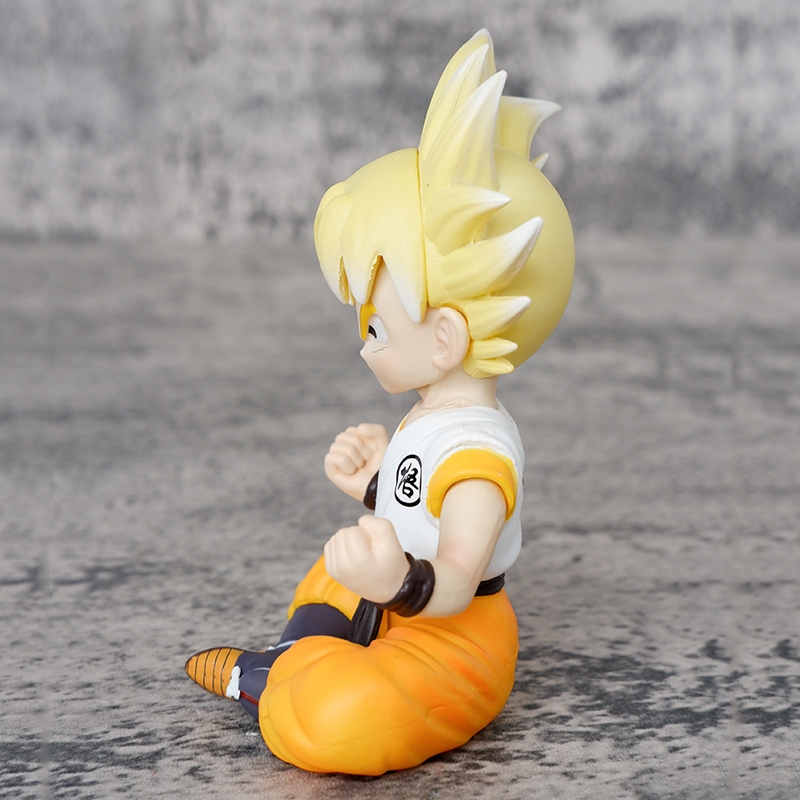 11 ซม.Dragon Ball Z Son Goku ในวัยเด็กนั่งตําแหน่งอะนิเมะรูปรูปปั้นแฟนคอลเลกชันเดสก์ท็อปตกแต่งเครื่องประดับของเล่นของขวัญ ราคา ถูกที่สุด ดีลบีเคเค แกลเลอรีภาพที่ 4