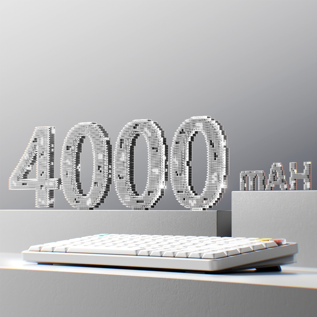 Nuphy Air75 V3 คีย์บอร์ดไร้สายแบบถอดเปลี่ยนได้ร้อน, 84 คีย์คีย์บอร์ดโปรไฟล์ต่ําแบบกําหนดเอง 75% พร้อมลูกบิด, RGB Backlit, ติดตั้งปะเก็น, รองรับบลูทูธ/2.4GHz/USB-C, - รูปที่ 6