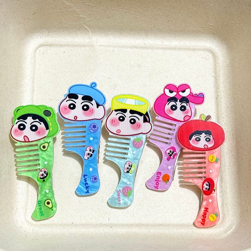 เครยอนชินจัง กิ๊บติดผม และของประดับผม สไตล์การ์ตูนสำหรับเด็กหญิงน่ารัก