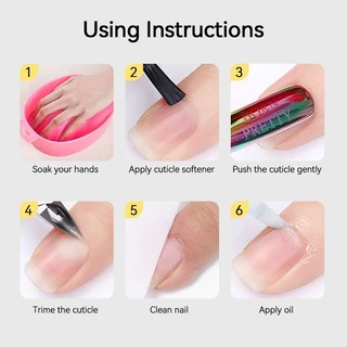 BORN PRETTY Cuticle Nippers เล็บหนังกําพร้ากรรไกร Clippers Trimmer Dead Skin Remover Pedicure เครื่องตัดสแตนเลสเครื่องมือ