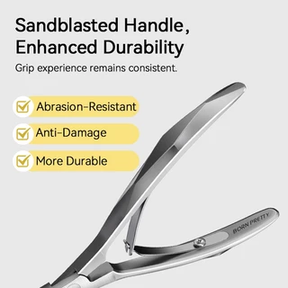 BORN PRETTY Cuticle Nippers เล็บหนังกําพร้ากรรไกร Clippers Trimmer Dead Skin Remover Pedicure เครื่องตัดสแตนเลสเครื่องมือ