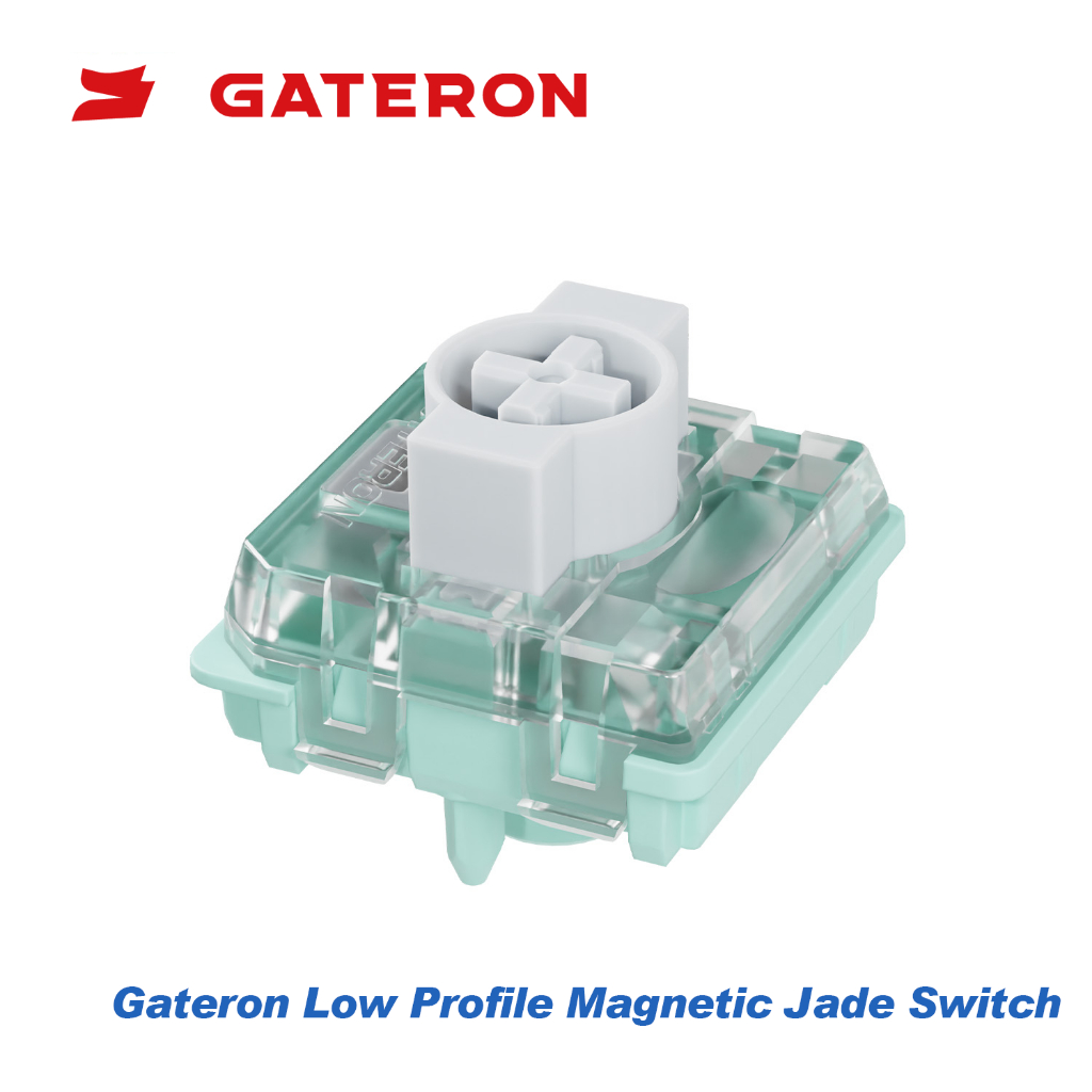 GATERON Low Profile Magnetic Jade Switch Linear Switch Hall Effect Magnetic Switch Keyboard RT HE Sw