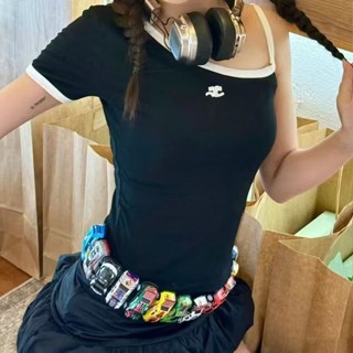 เข็มขัดรถยนต์สีสันสดใส DIY ห่วงโซ่เอวรถยนต์ Dopamine Niche i…