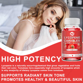 Lycopene Capsules Free Radical Scavenger 60 มก. สําหรับสารต้านอนุมูลอิสระ หัวใจ ผิว ภูมิคุ้มกัน สุขภาพ