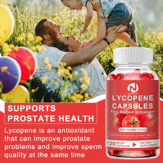 Lycopene Capsules Free Radical Scavenger 60 มก. สําหรับสารต้านอนุมูลอิสระ หัวใจ ผิว ภูมิคุ้มกัน สุขภาพ
