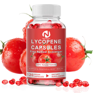Lycopene Capsules Free Radical Scavenger 60 มก. สําหรับสารต้านอนุมูลอิสระ หัวใจ ผิว ภูมิคุ้มกัน สุขภาพ