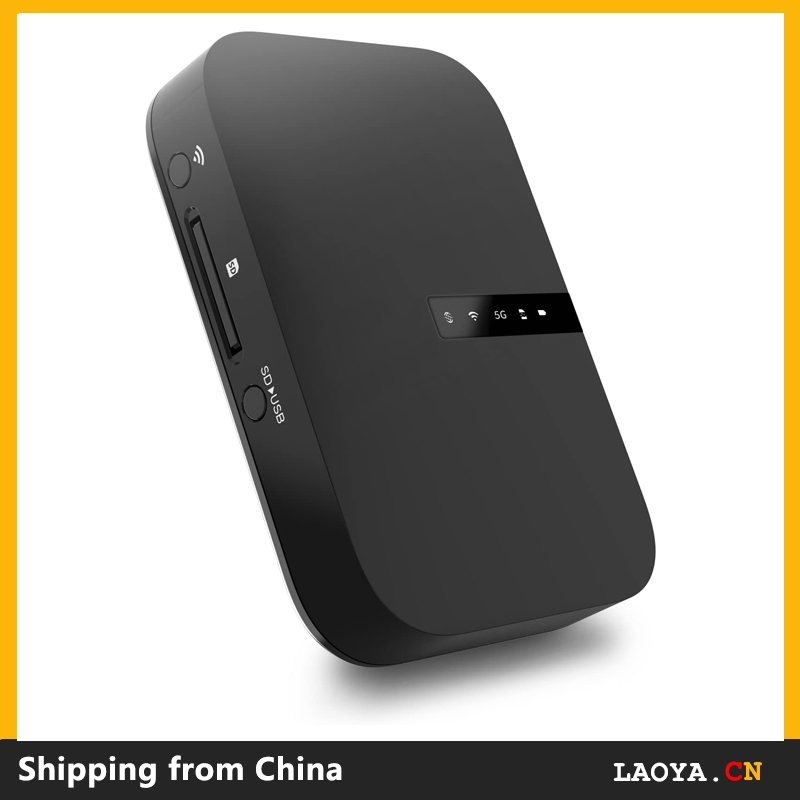 Travel Router: Portable Hard Drive SD Card Reader & Mini WiFi Range Extender for Travel | Wireless Access External Harddrive & USB Storage Device เราเตอร์สำหรับการเดินทาง ฮาร์ดไดรฟ์ เครื่องอ่านการ์ด SD และ Mini WiFi Range Extender