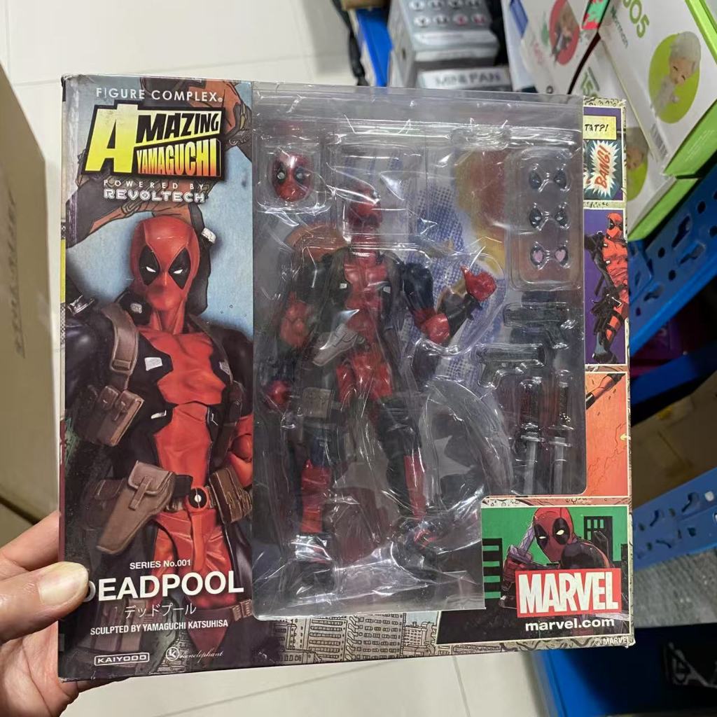 Kaiyodo X-men Deadpool Wade Winston Wilson ประกอบของเล่นโมเดลสะสม