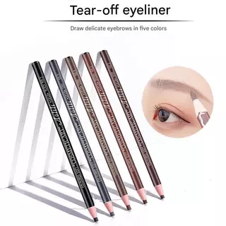 ดินสอเขียนคิ้วกันน้ําสีเครื่องสําอาง Art Microblading Eyebrow Definer Eye แต่งหน้า Non-Fading Hard Lead 12H ติดทนนานธรรมชาติ Smudge-Proof ปากกาคิ้วสําหรับบรรจุ Outlining