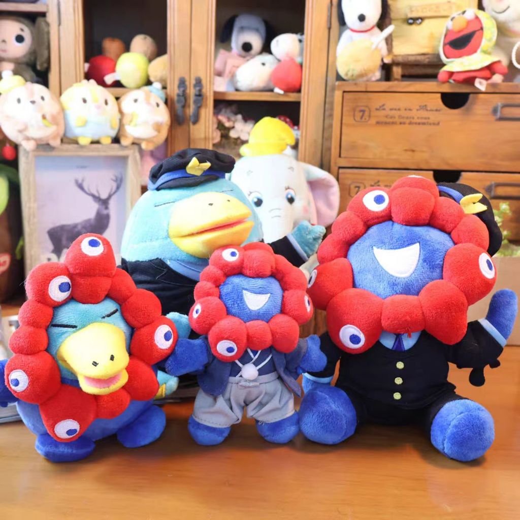 คลังสินค้าพร้อม สั่งซื้อรายวันของแท้ 2025 Osakayo Expo Mascot Pulse myaku จี้ตุ๊กตาผ้ากํามะหยี่