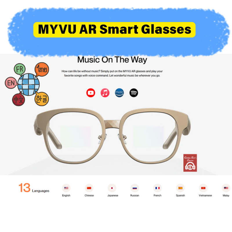 แว่นตาอัจฉริยะ MYVU AR (Plana Edition), แว่นตา AI อัจฉริยะ, แว่นตา Meizu AR ขับเคลื่อนโดย Google Gem