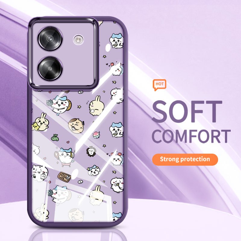 YBDเคสโทรศัพท์ใสสําหรับXiaomi POCO M7 Pro 5G Ji Yiการ์ตูนเมาส์ซิลิโคนอ่อนนุ่มแฟชั่นShell