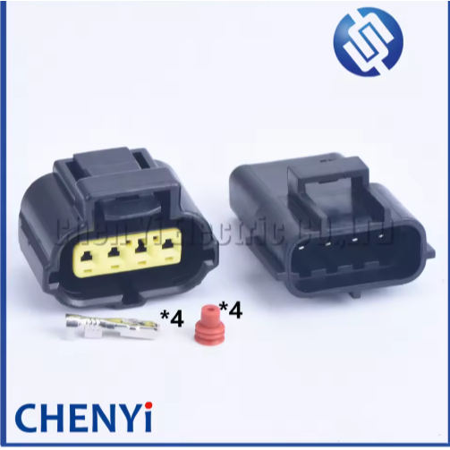 4 Pin ปลั๊กเซ็นเซอร์คันเร่ง 1JZ-GTE 2JZ-GTE 1UZ 3SGE TPS สายไฟสําหรับ Toyota 178399-2 184046-1 90980