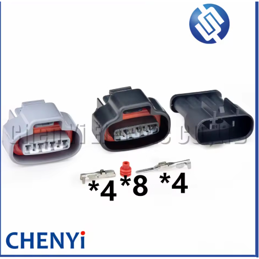 4 Pin 2JZ-GE จําหน่าย Crank กันน้ํา Connector TPS Boost Sensor รูปไข่คอยล์จุดระเบิดปลั๊กสําหรับ Toyota 90980-11150 6189-0565