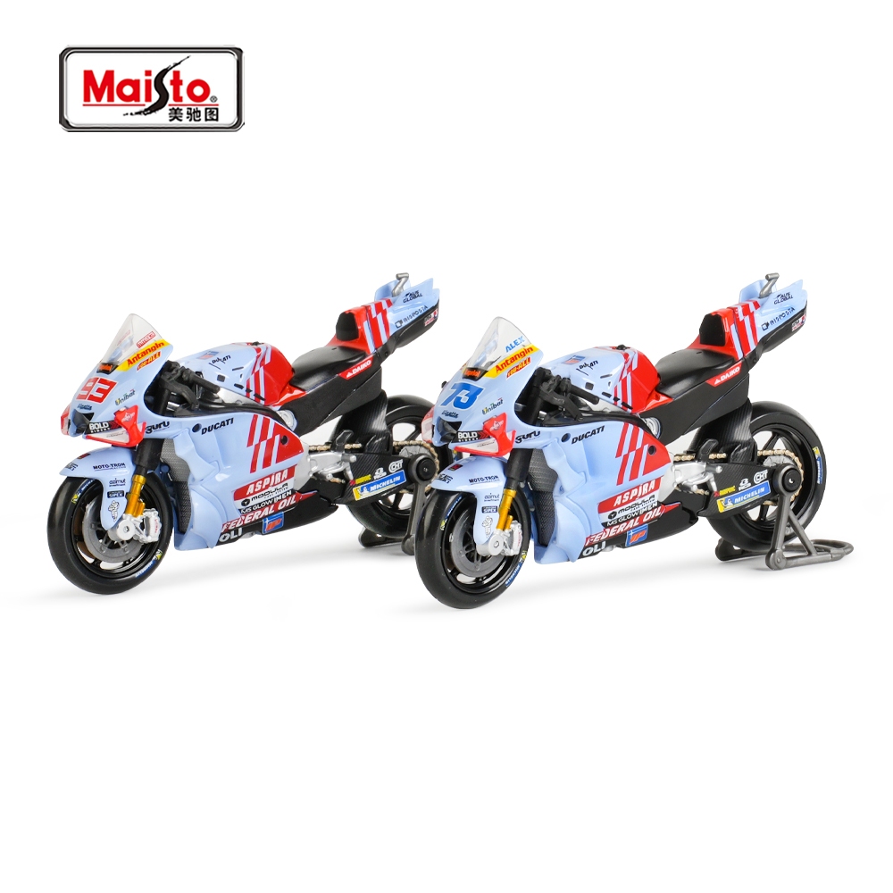 Maisto 1:18 2024 GP Racing Gresini Die Cast ยานพาหนะรถจักรยานยนต์สะสมของเล่น