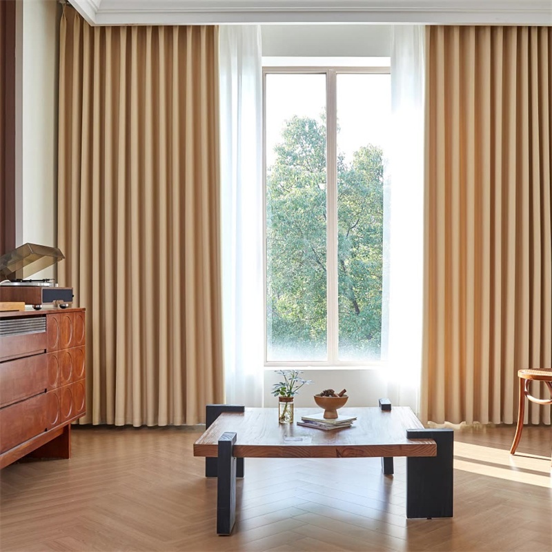 JOTO ม่านตาไก่ ผ้าม่านทึบ ฉากกั้นห้อง ผ้าม่านประตู ผ้าหนา 3 ชั้น กันความร้อนและเสียง 90% - รูปที่ 6