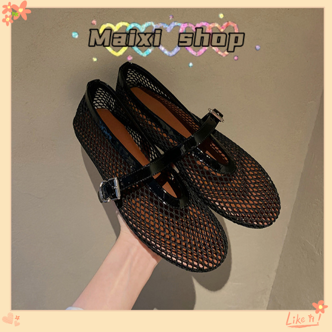 [box]Maixi รองเท้าแมรี่เจนสำหรับผู้หญิง ออกแบบให้สวมใส่สบาย มีระบบระบายอากาศดี เหมาะสำหรับการเดินทางและการใช้ในชีวิตประจำวัน