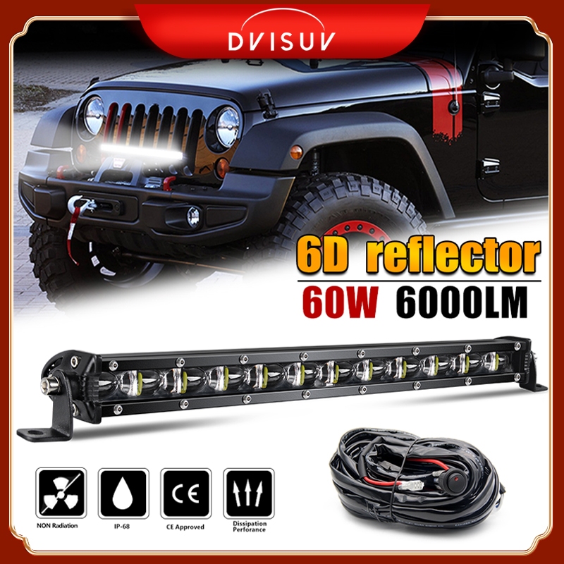 20 นิ้ว 240W LED Light Bar Offroad 12 V 24 V Spot Beam Led Work Light Bar สําหรับรถบรรทุก 4x4 UTV เร