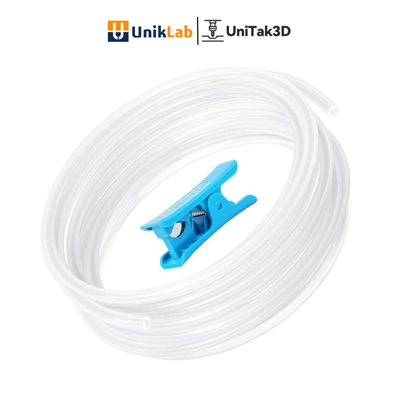 【🔥พร้อมส่ง】5m ซุปเปอร์ใส PTFE Tube OD4 ID2.5mm Teflon tube 1.75mm. (PTFE) feed conduit 3D printer fo