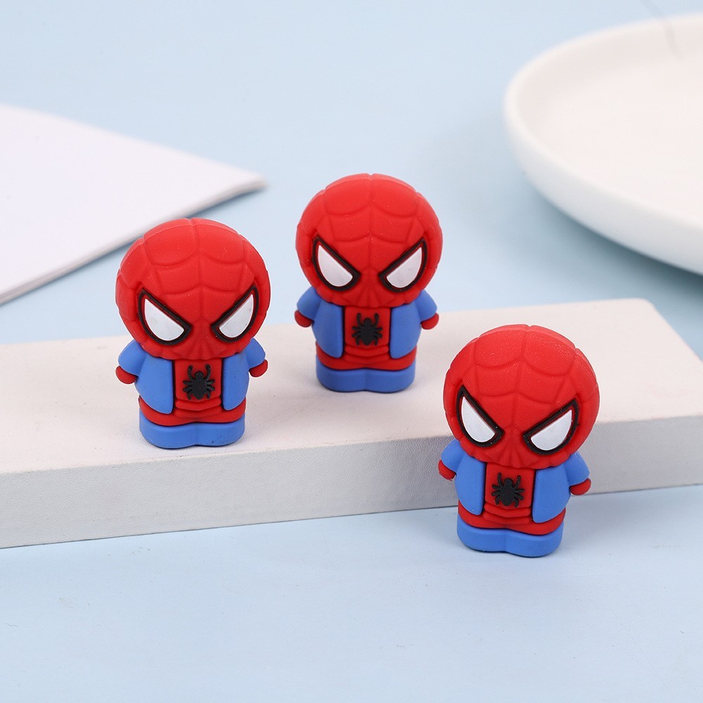 ใหม่อะนิเมะ SpiderMan กบเหลาดินสอ Stuent เครื่องเขียนนักเรียน Back To School Supplies เด็ก Hot