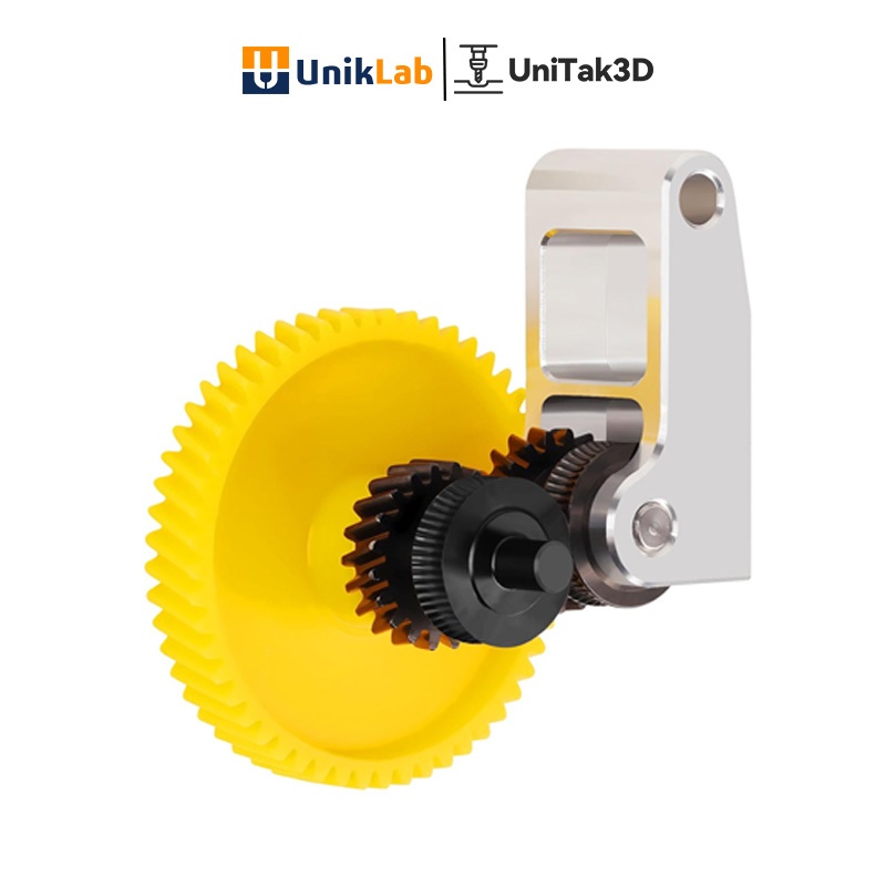 【UniTak】3D Printer TZ3.0 Upgrade P1S Hardened Steel Extruder Gear,High Filament Flow Durable Perform