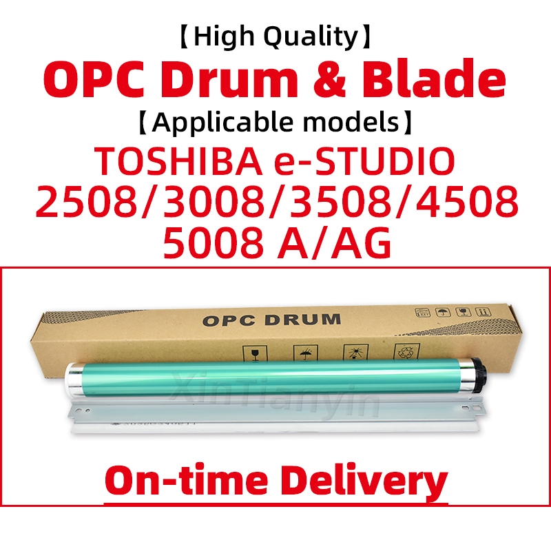 OPC กลองสําหรับ Toshiba e-STUDIO 2508 3008 3508 4508 5008 ใบมีดทําความสะอาดเครื่องถ่ายเอกสาร