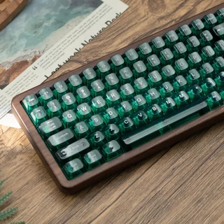 Womier WD75 V2 QMK/VIA คีย์บอร์ดเกมไม้ 8000mAh Tri-Mode ไร้สาย Custom RGB Hot Swappable คีย์บอร์ด