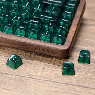 Womier WD75 V2 QMK/VIA คีย์บอร์ดเกมไม้ 8000mAh Tri-Mode ไร้สาย Custom RGB Hot Swappable คีย์บอร์ด
