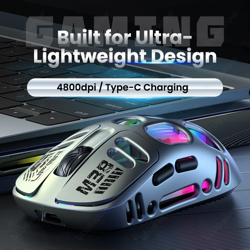 BlueWow เมาส์เกมมิ่งไร้สาย Luminous Light thumbnail 5