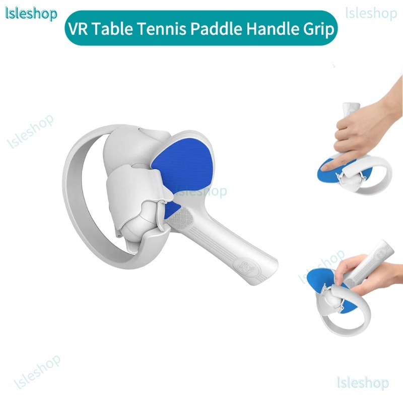 VR ตารางเทนนิส Paddle Handle Grip สําหรับ PICO 4/PRO VR Ping-Pong Paddle Adapter