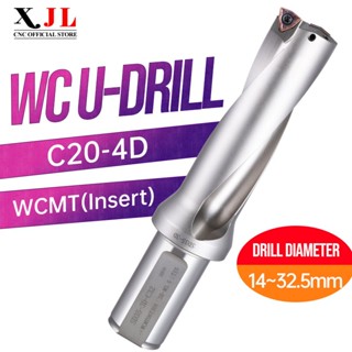 XJL WC U Drill C20-Shank U เจาะความเร็วสูงเจาะโลหะแทรกสว่าน …