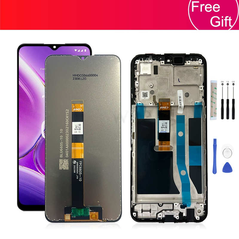 สําหรับ Nokia G42 จอแสดงผล LCD กรอบ Digitizer Assembly สําหรับ Nokia G42 หน้าจอสัมผัสเปลี่ยนอะไหล่ซ่